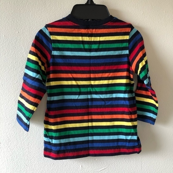 Primary Rainbow Baby Long Sleeve Tee 6-12M - Picture 2 of 5